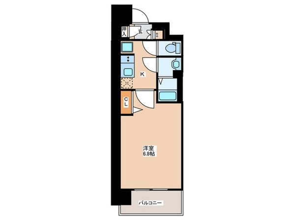 レシオス大阪城北詰（501）の物件間取画像